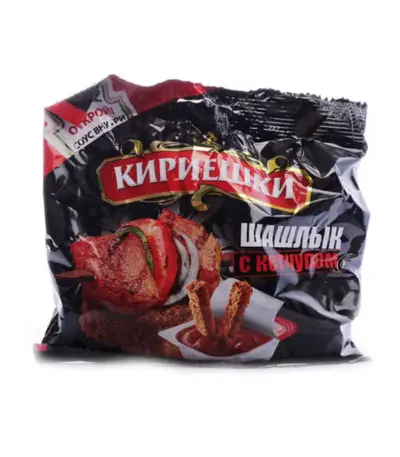 Сух.Кириешки ржан.солен. 40г/60 Шашлык