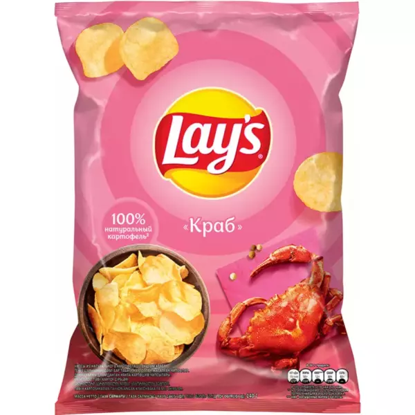 Чипсы «Lay’s» Краб 70г
