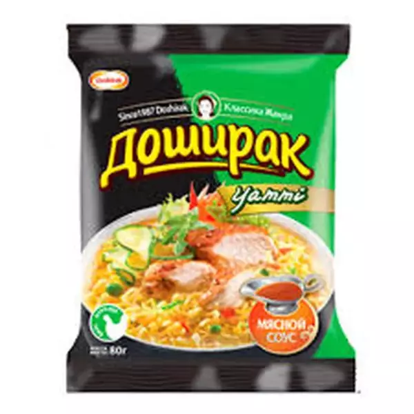 ЛБП "Доширак Yammi" со вкусом курицы 80гр