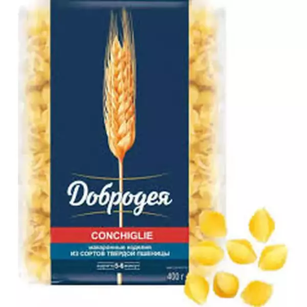 Макароны CONCHIGLIE (Ракушка) Добродея 400гр