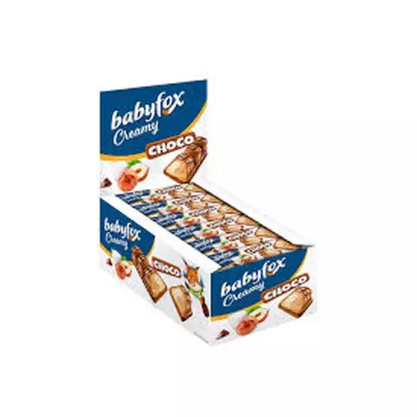 Батончик ваф. Baby Fox Creamy Choco 23гр