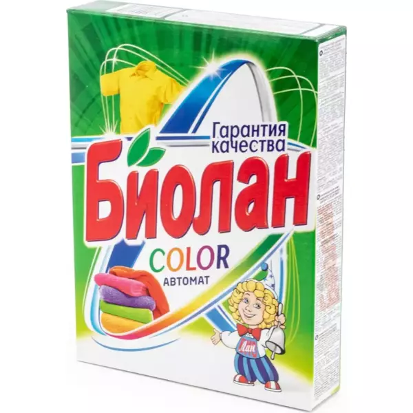 Порошок для стирки Биолан Color, автомат 350гр