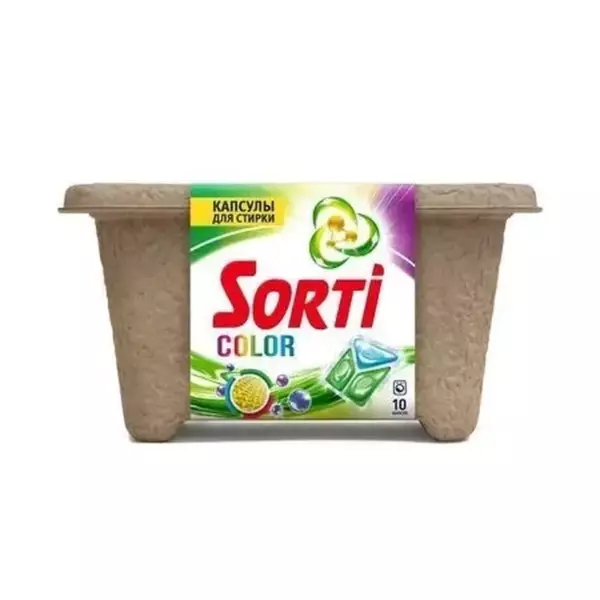 Капсулы для стирки Sorti Color (13г*10шт)
