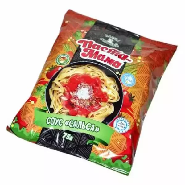 ЛБП Паста-Мама курица+соус сальса 75гр (40)