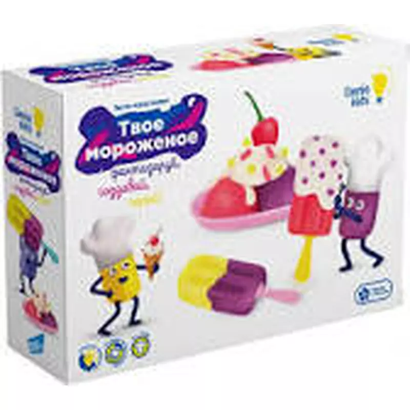 Набор для лепки "Твое мороженое" (Genio Kids-art) Набор для лепки "Твое мороженое" (Genio Kids-art)
