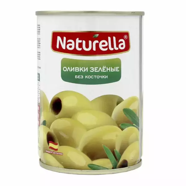 NATURELLA Оливки черн.б/кос. 280гр 1*24шт