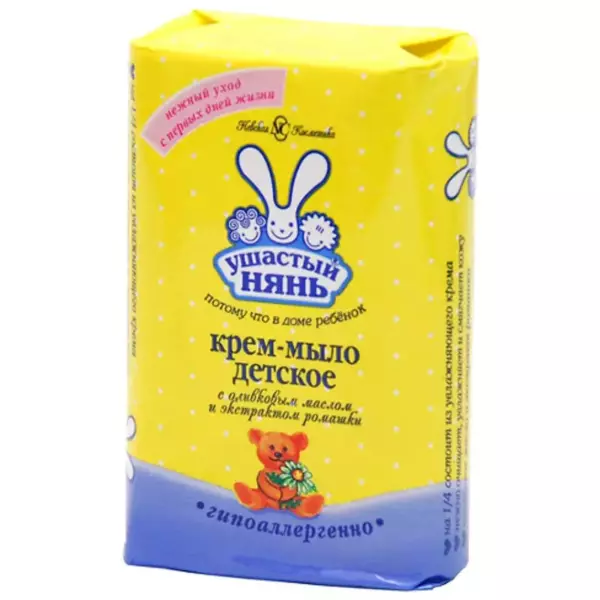 еУшастый нянь крем-мыло с ромашкой 90гр НК NEW