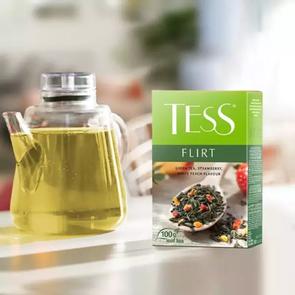 Чай Tess Flirt green tea 100гр