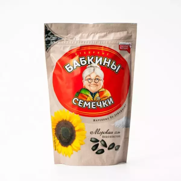 Семечки Бабкины семечки 300г/12_ВЭД3