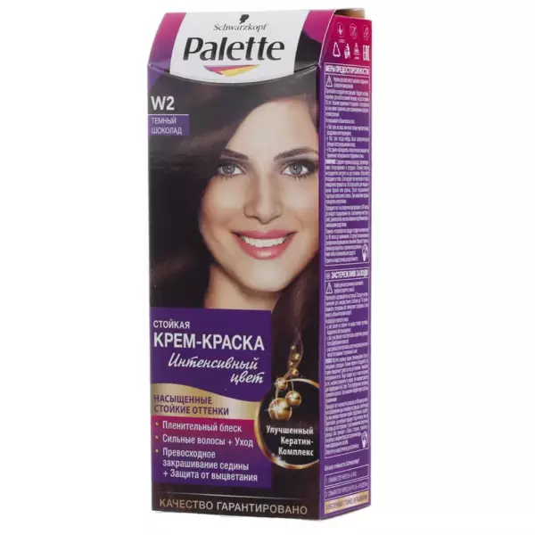 Краска для волос Palette ICC ChocolateBrown W2-Темный шоколад(NEW)