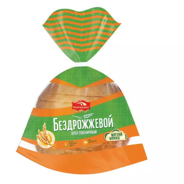 Бездрожжевой хлеб нарезной 300гр