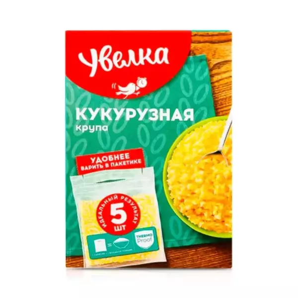 Крупа Кукурузная 5х80 г (6) Увелка