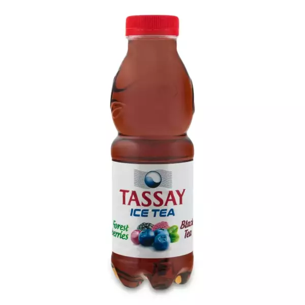 Холодный чай TASSAY Ice Tea лесные ягоды черный 0,5