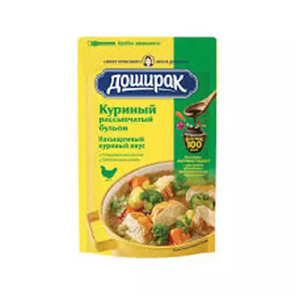 Бульон "Доширак" куриный рассыпчатый 90гр