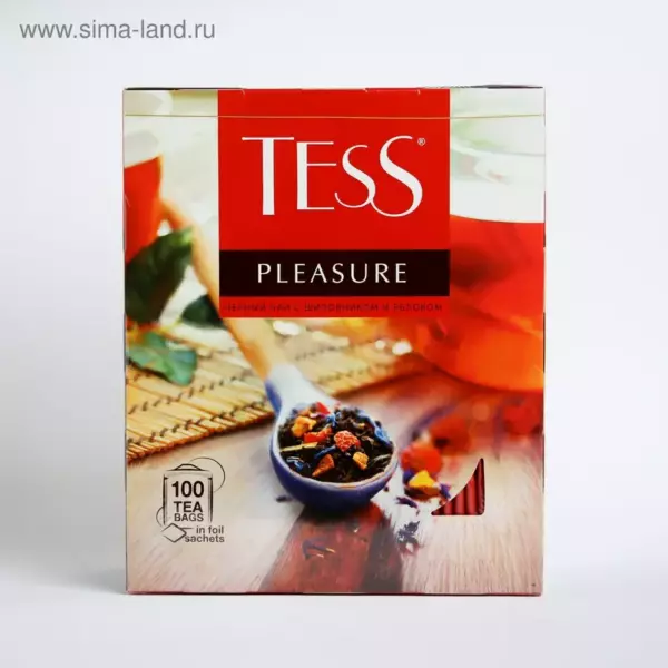 Чай Tess Pleasure black tea (25пакет)