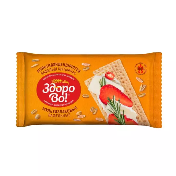 Хлебцы ваф.»Здорово»мультизлаковые 70гр