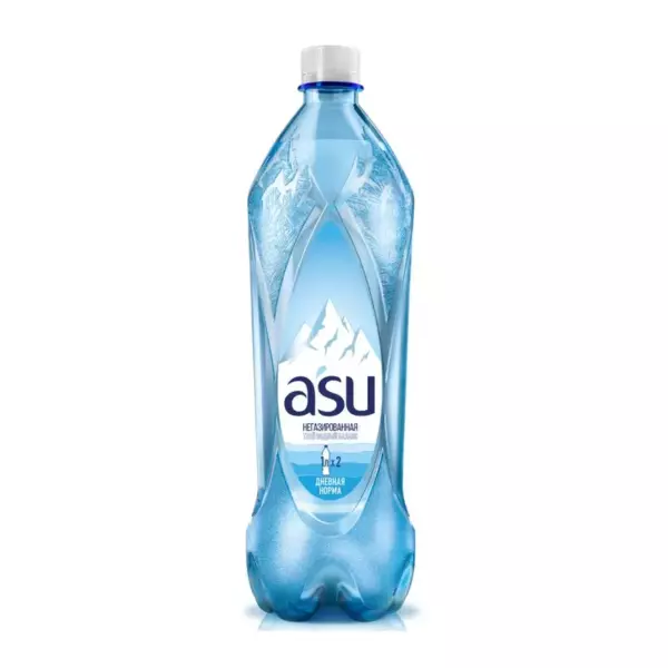 Питьевая вода негазированная товарного знака “A’SU” 5л