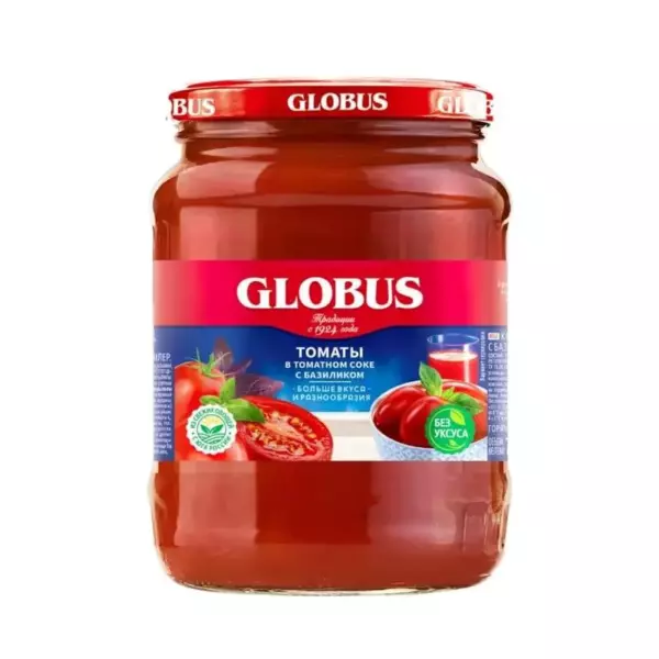 Globus Томаты Черри 720 мл (6) new
