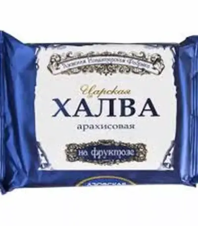Халва арахисовая на фруктозе 180гр