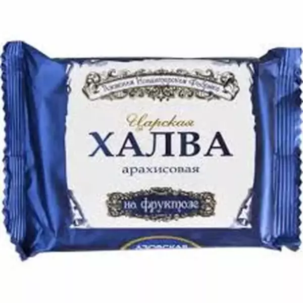 Халва арахисовая на фруктозе 180гр