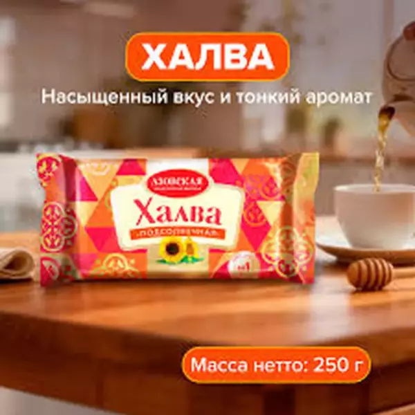 Халва подсолнечная 250гр