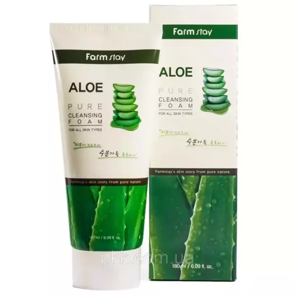 FarmStay Пенка для умывания АЛОЭ / ALOE, 180 мл