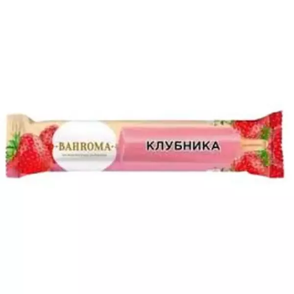 Лёд Bahroma Клубника молоч.68гр