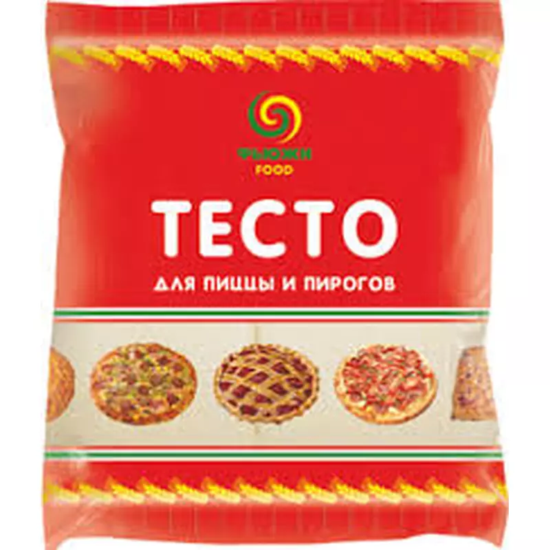 Тесто Фьюжн Фуд слоеное дрожжевое для пиццы и пирогов 800гр Тесто Фьюжн Фуд слоеное дрожжевое для пиццы и пирогов 800гр