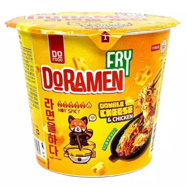 Лапша Ramen Double cheese with chicken (Двойной сыр со вкусом курицы) 113гр