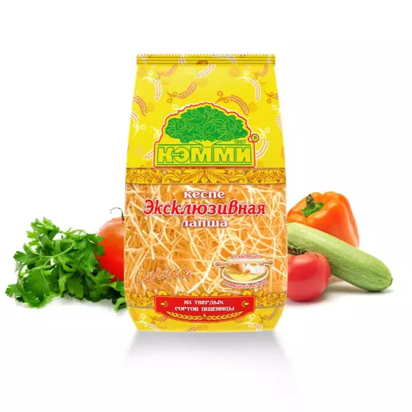 Лапша эксклюзивная яичная №2 200гр 1/12