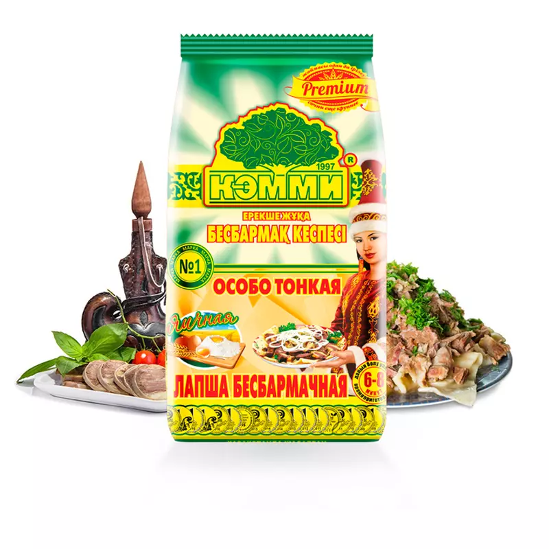 Лапша бесбармачная яичная (особо тонкая) «Рremium» 250гр/15 Лапша бесбармачная яичная (особо тонкая) «Рremium» 250гр/15