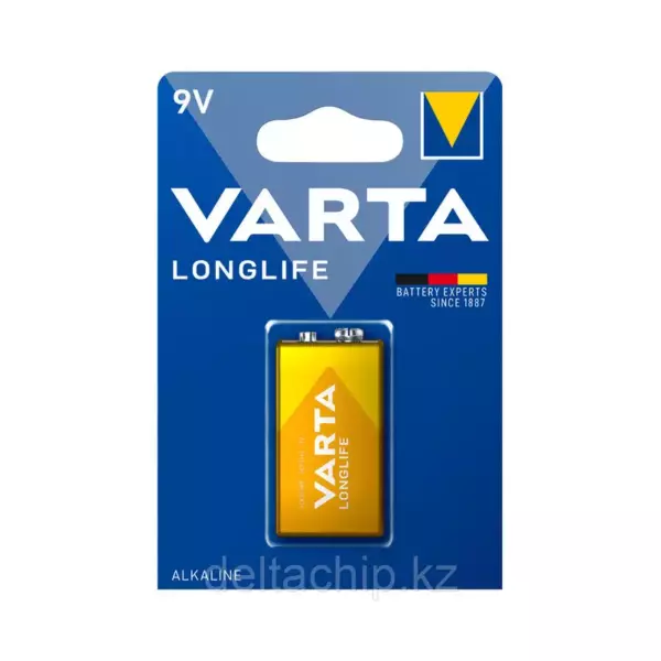 Батарейка Longlife  E-Block 9V — 6LR61(1 шт)