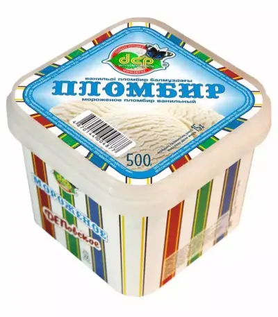 Мороженое Пломбир Деп 500гр (пленка)