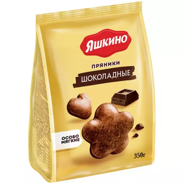Пряники Яшкино Шоколадные350гр/8