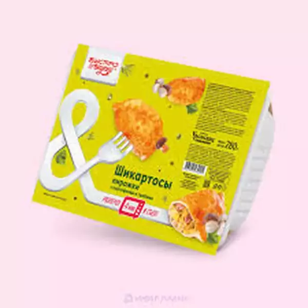 Шикартосы Пирожки с картоф.и грибами 280гр Быстро Вкусно