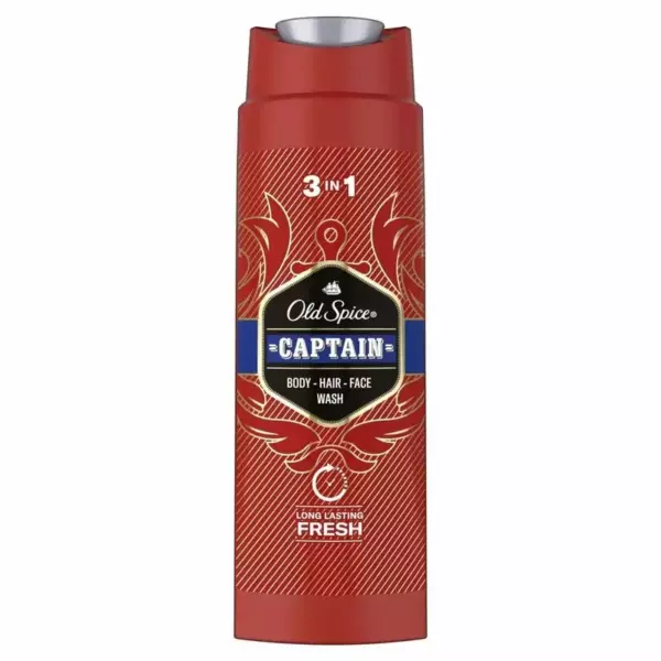 OLD SPICE Гель для душа/шампунь 2в1 Captain 250мл