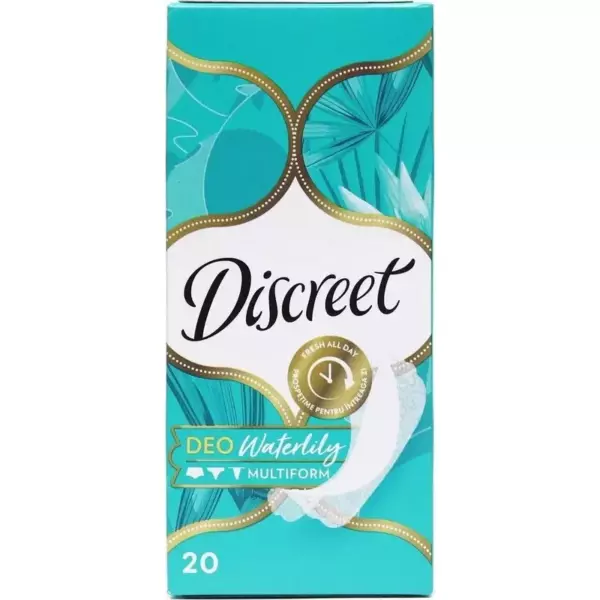 DISCREET Ежедн Deo WaterLily Multif 20шт