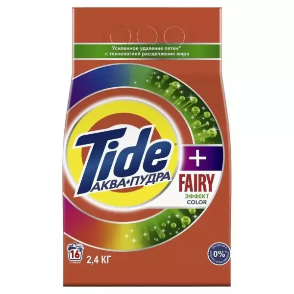 TIDE Авт Fairy Эффект Color 2.4кг
