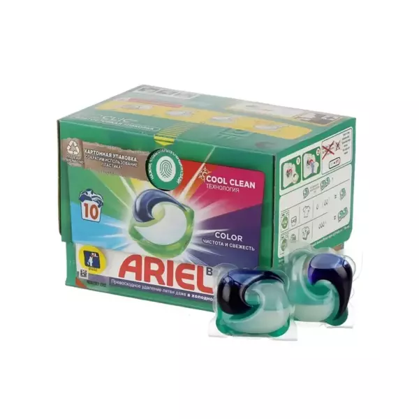 ARIEL СМС ЖидкКапс Color 10X19.5г