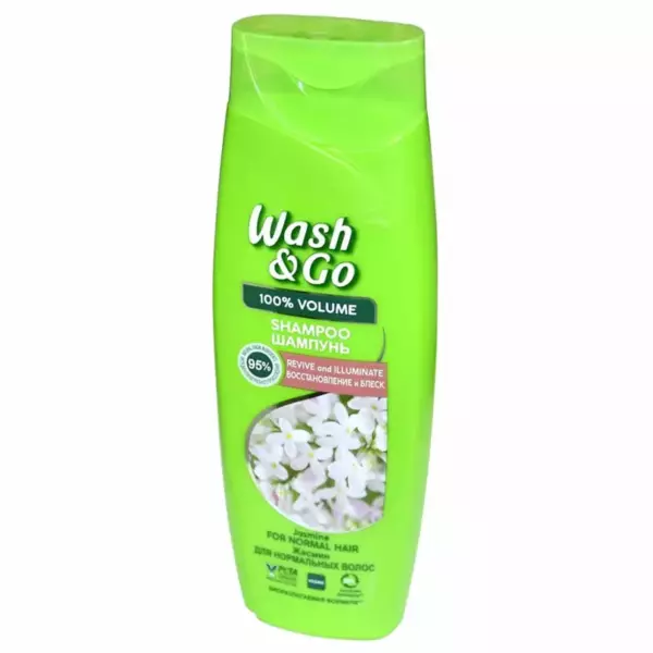 Wash&Go шампунь 675мл с жасмином (для нормальных волос)