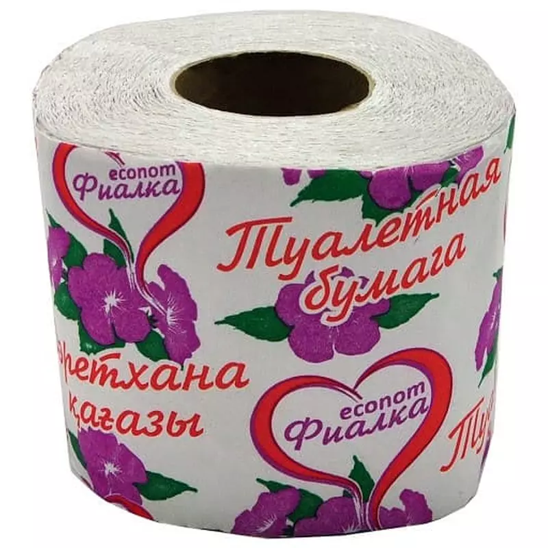 Бумага Фиалка туалетная 1 слой бум/уп Бумага Фиалка туалетная 1 слой бум/уп