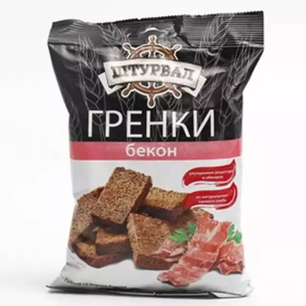 Гренки Штурвал со вкусом Бекона  40гр  1/32