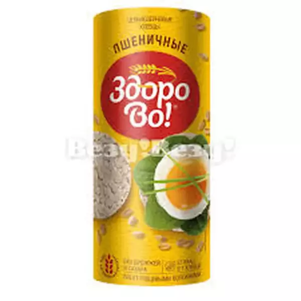 Хлебцы цельноз."Здорово" Пшеничные 150гр
