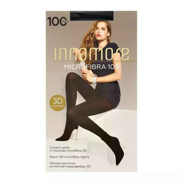 Колготки женские Innamore Microfibra 100 Nero 5