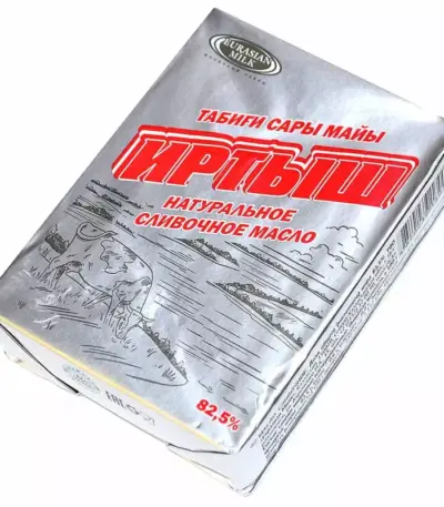 Масло сливочное Иртыш 82,5% 180гр