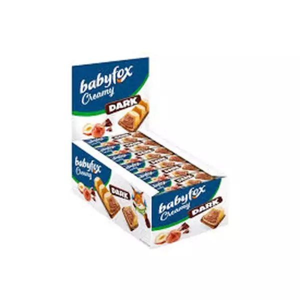 Батончик ваф. Baby Fox Creamy Dark орех 18.2гр