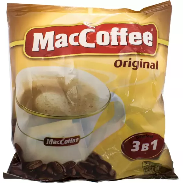 MacCoffee Ingrd 3 in 1 Toffee 25*10*20 gr штучно