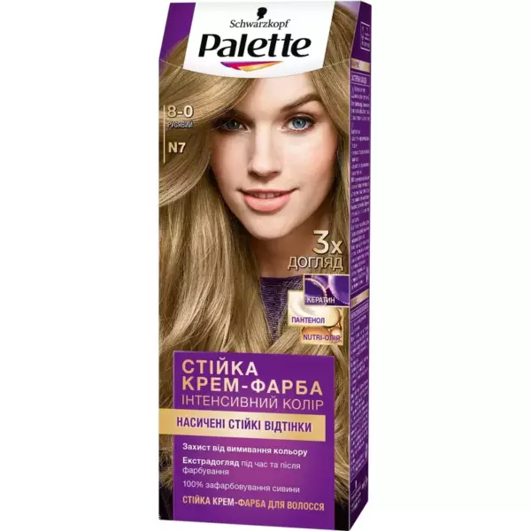 Краска для волос Palette ICC N7 Русый (New)