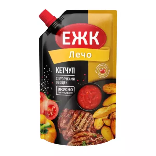Кетчуп ЕЖК Лечо 350г д/п