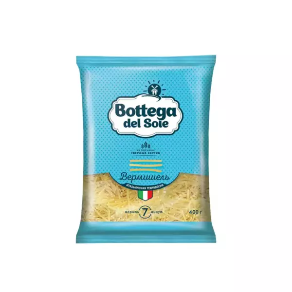 Макароны Bottega del Sole Вермишель 400г/20